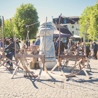 Besucher dürfen selbst Hand anlegen