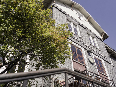 Fassade des Mirker Bahnhofs Fassade des Mirker Bahnhofs