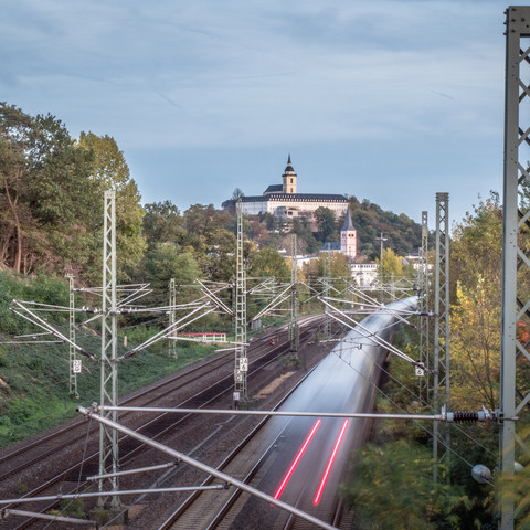 Ausblick Michaelsberg/Bahngleise
