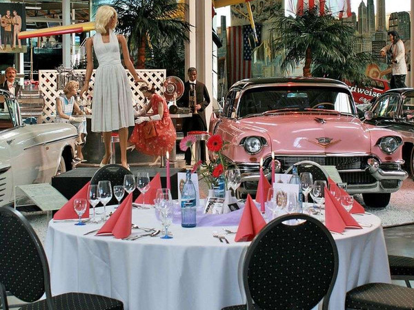 Museum Sinsheim Dinner American Dream Car Ausstellung©Technikmuseum Sinsheim
