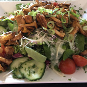 Salat mit Pfifferlingen