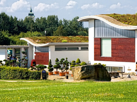Eingangsbereich Findlingspark Nochten Findlingspark Nochten