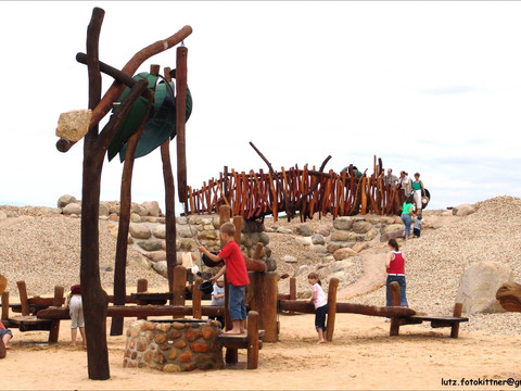 Spielplatz im Findlingspark Nochten