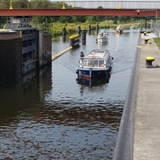 Schleusenfahrt