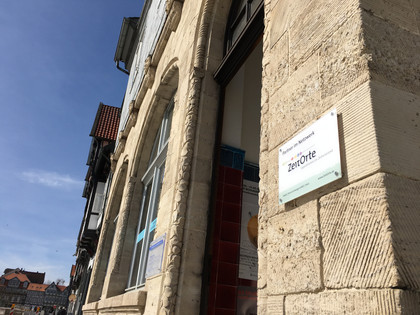 Eingang zum Kunstverein in Wolfenbüttel