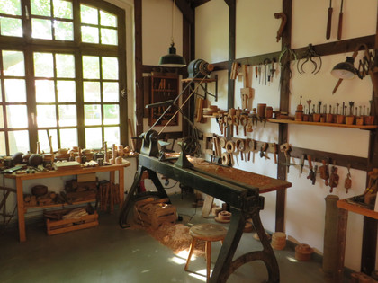 Liebevoll hergerichtete Handwerkerstube im Heimatmuseum Hornburg