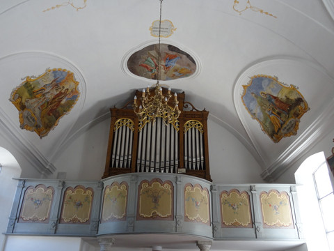 St. Sebastians Kapelle in Geschinen