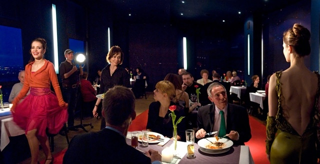 Restaurant area New York at the event venue Panorama Tower - Plate of Art | Leipzig Convention Bureau Restaurant area New York at the event venue Panorama Tower - Plate of Art - presented by Leipzig Convention Bureau