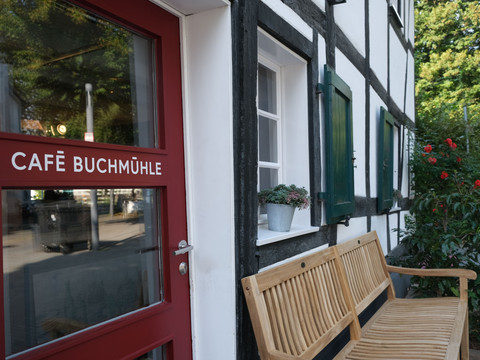 Café Buchmühle Eingang