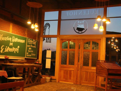 Eulenhof in Hörden am Harz - Eingang