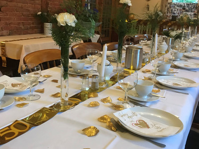 Eulenhof in Hörden am Harz - Festtafel