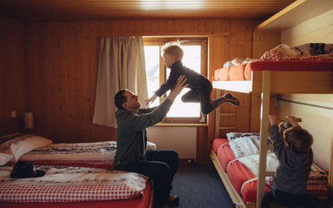 Chambre familiale à l'hôtel en montagne Wiriehorn