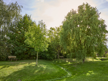 Ruhebänke am Bach Veltheim Ruhebänke am Bach Veltheim