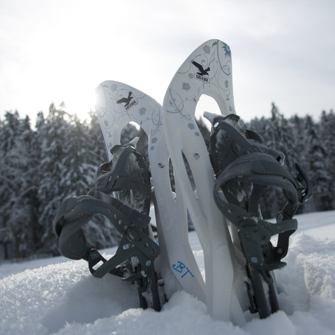 Geführte Schneeschuhwanderung Baiersbronn Touristik Equipment