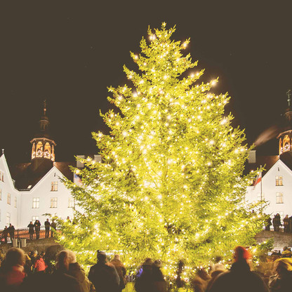 Anleuchten Schloss Plön