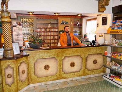 Hotel auf der Hohe in Ballenstedt - Rezeption