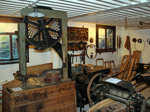 Maschinenraum Deutsches Stuhlbaumuseum