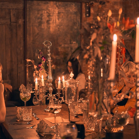 Abendessen in der Kulturwirtschaft Abendessen in der KulturwirtschaftDinner at the Kulturwirtschaft