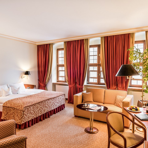 Deluxe Zimmer Deluxe Zimmer im Romantik Hotel Bülow ResidenzDeluxe room at the Romantik Hotel Bülow Residenz