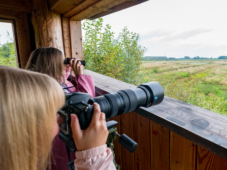 Naturbeobachtungsstation Ausblick