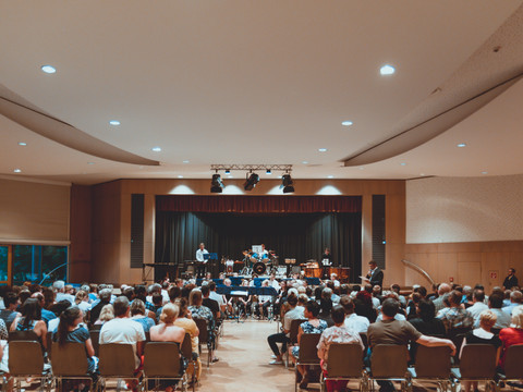 Kleiner Saal in der Sachsenlandhalle