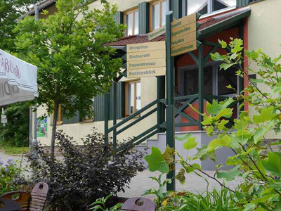 Berghotel Rosstrappe in Thale - Hinweisschilder