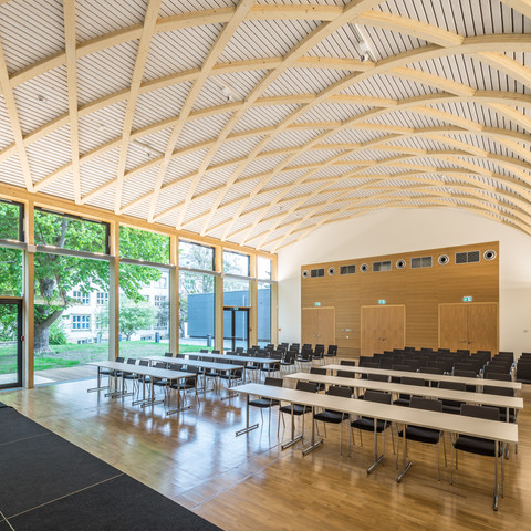 Konferenzsaal im Institut für Holztechnologie Dresden Konferenzsaal im Institut für Holztechnologie DresdenConference hall at the Institute for Wood Technology in Dresden