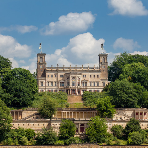 Schloss Albrechtsberg Dresden Südansicht Schloss Albrechtsberg Dresden SüdansichtAlbrechtsberg Castle Dresden, south viewZámek Albrechtsberg Drážďany pohled z jihuPałac Albrechtsberg, Drezno, widok na południeAlbrechtsberg Paleis Dresden zuidaanzichtPalazzo Albrechtsberg di Dresda vista sud