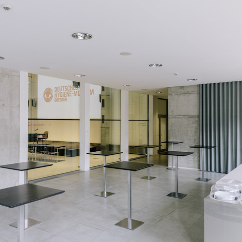 Foyer Foyer im Deutschen Hygiene-Museum Foyer in the German Hygiene Museum