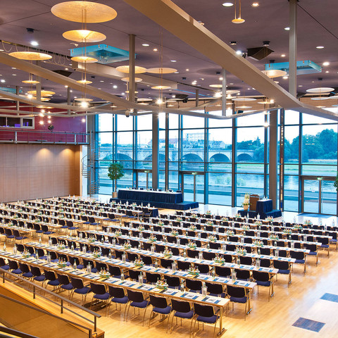 Saal 1+2 im Internationalen Congress Center Dresden