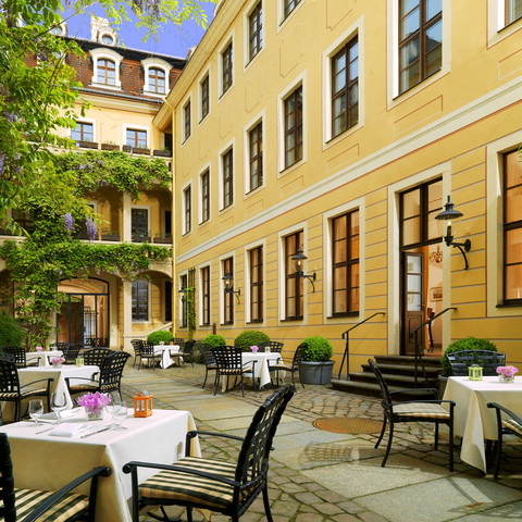 Historic courtyard