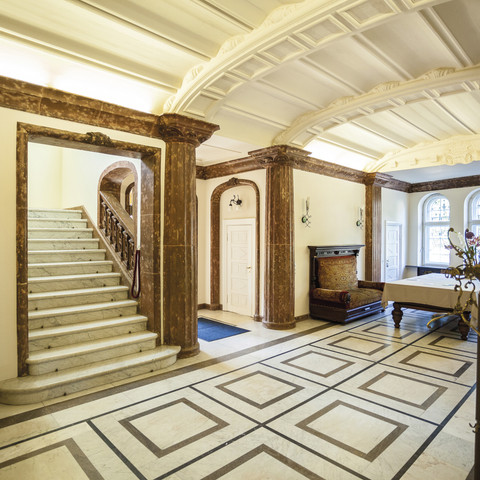 Foyer of Villa Wollner Foyer der Villa WollnerFoyer of Villa Wollner