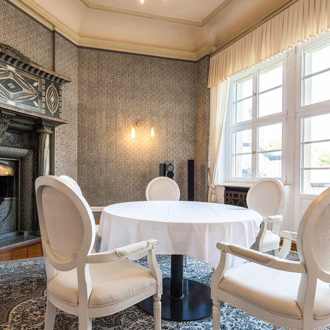 Besprechungsraum in der Villa Wollner