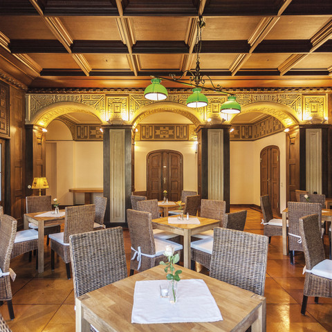 Dining room in Villa Wollner