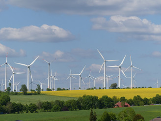 Windkraftanlagen auf der Paderborner Hochfläche