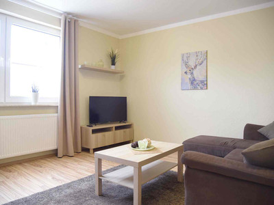 Ferienwohnung am Leeren in Duderstadt - Wohnzimmer Ferienwohnung am Leeren in Duderstadt - Wohnzimmer