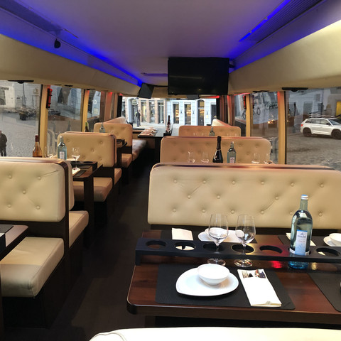 obere Etage im GourmetLiner obere Etage im GourmetLinerupper deck of the GourmetLiner