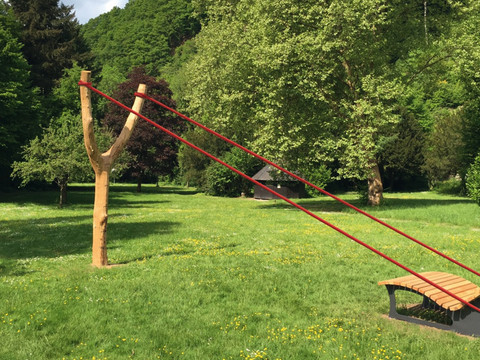 Baumschleuder Kurpark Herchen