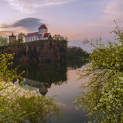 Bergkirche Beucha Blick auf den Steinbruch und die Bergkirche Beucha, Sehenswürdigkeiten, Freizeit, Natur, Wandern
