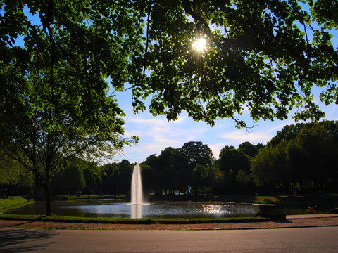 Park Clary Zetkinové - Lipsko