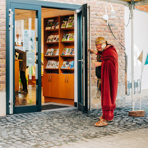 Eingang Naturparkzentrum