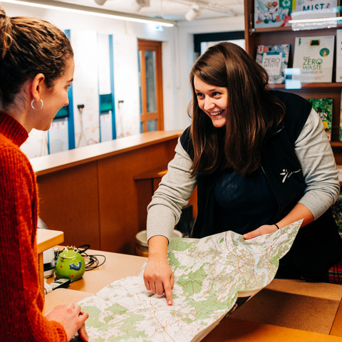 Empfang Naturparkzentrum