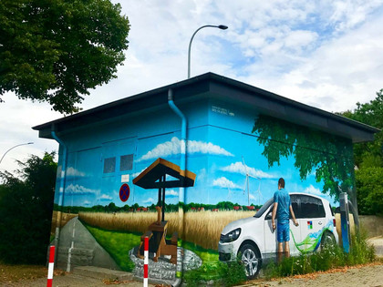 Trafostation an der Ostfalia / Salzdahlumer Straße