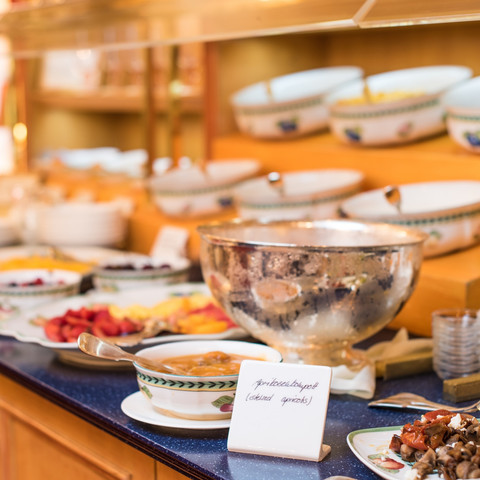 Frühstücksbuffet Frühstücksbuffet im Romantik Hotel Bülow ResidenzBreakfast buffet at the Romantik Hotel Bülow Residenz