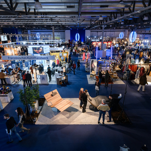 Messe in der Halle 4 der MESSE DRESDEN