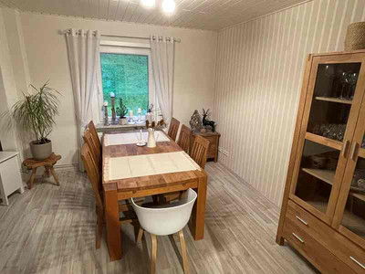 Bergstadthütte Bad Grund - Wohnraum mit Essbereich