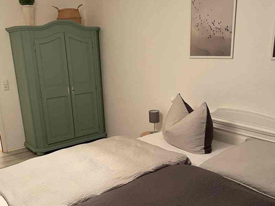 Bergstadthütte in Bad Grund - Schlafzimmer unten