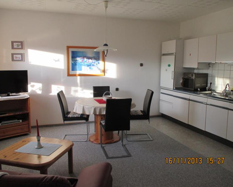 Wohnbereich mit Küchenzeile Haus Wiesengrund