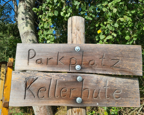WP Kellerhute Schild