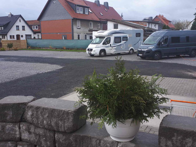 Wohnmobilstellplatz am Südharz